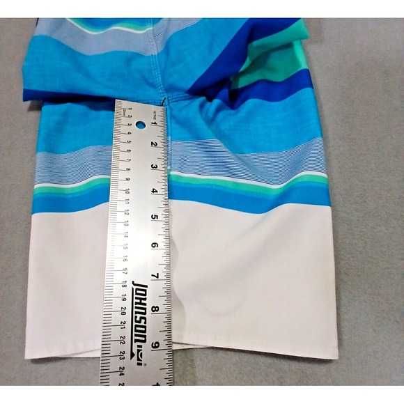 Rip Curl Board Shorts Mens Size 28 Colorblock Colorful Beach Swim Drawstring - Picture 4 of 9